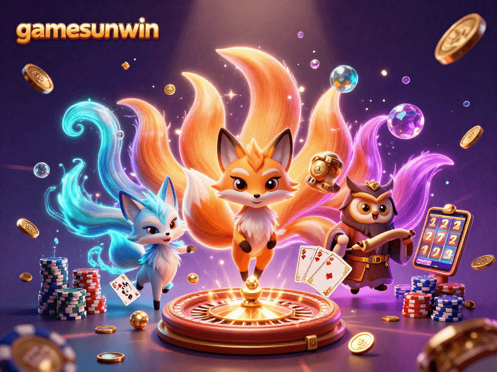 Experience vibrant wins with gamesunwin as coin cascades and slots excite the gaming spirit.