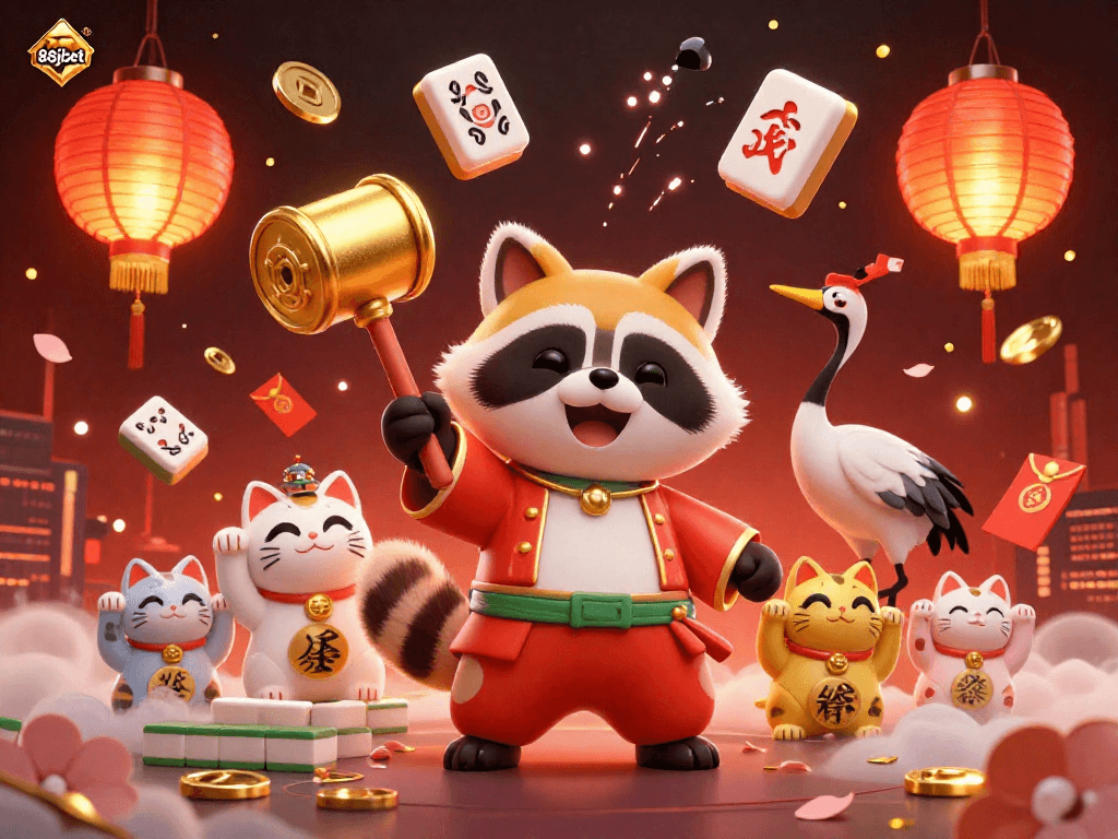 Experience thrilling gameplay with 88jbet's festive atmosphere featuring luck-bringing symbols.