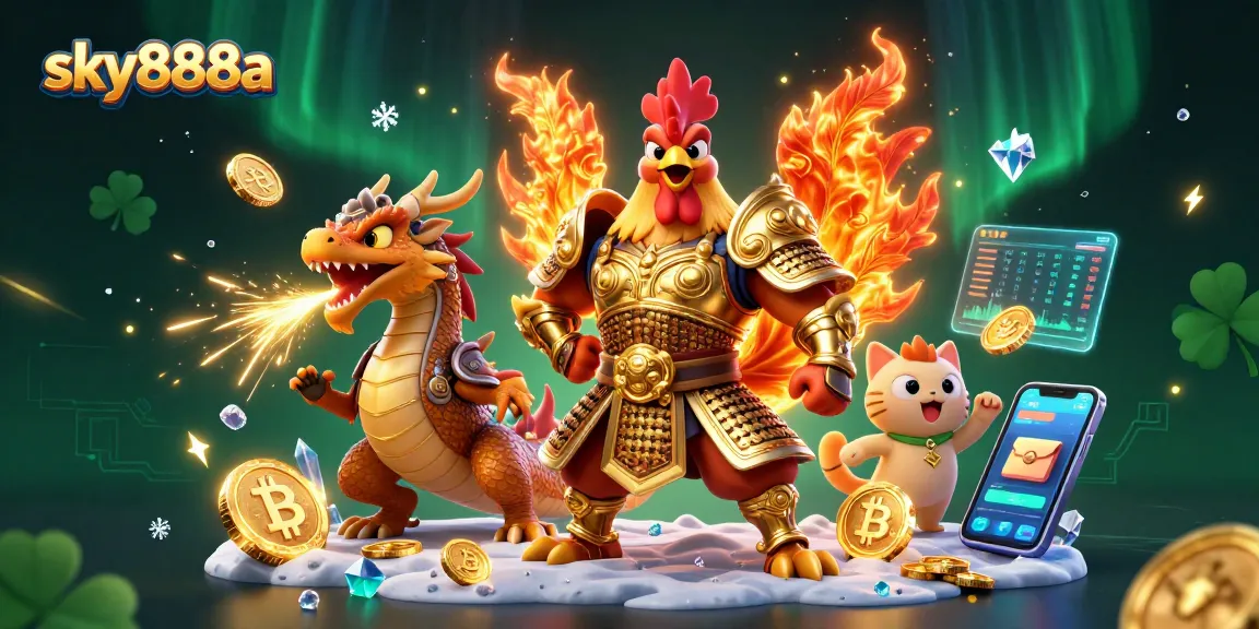 Experience thrilling wins with sky888a at a vibrant fantasy casino adventure.