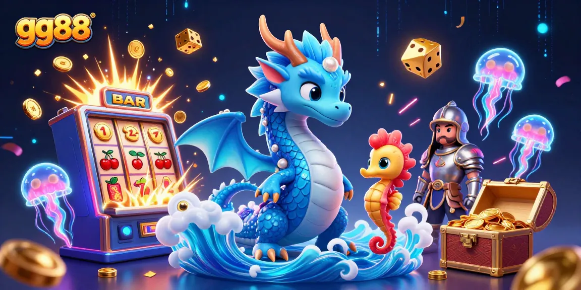 Experience thrilling slots at gg88 with a dazzling jackpot explosion and captivating ocean creatures.