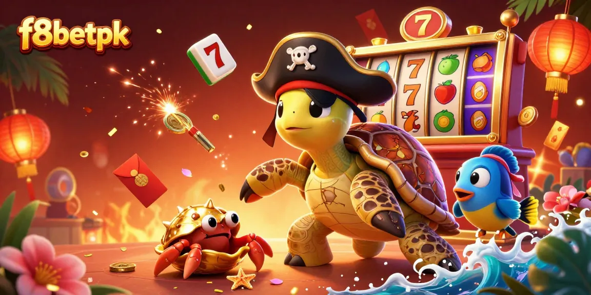 Experience the vibrant thrill of f8betpk online casino with rich slot game illustrations and animated characters.