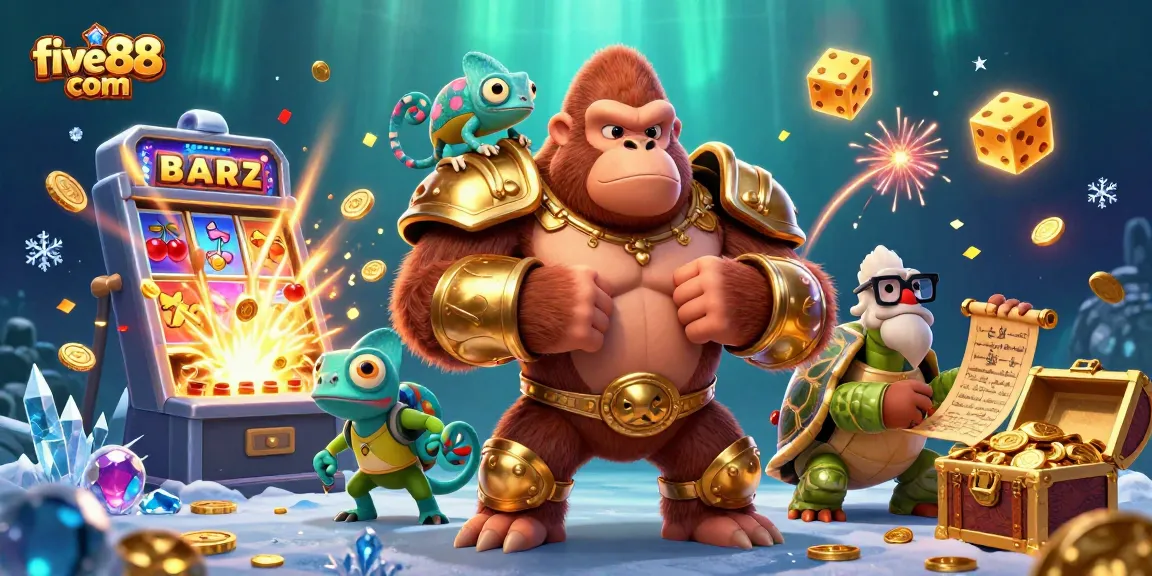 Engage in exciting games at five88 com with vibrant casino elements and dynamic characters.