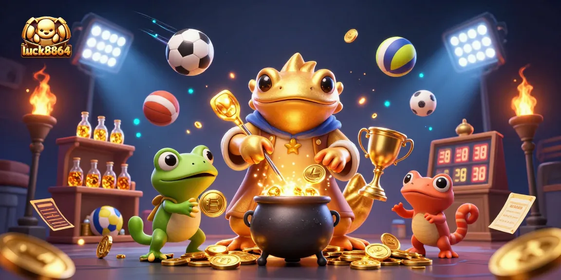 Join luck8864 for thrilling online sports betting with a dynamic scene of excitement.