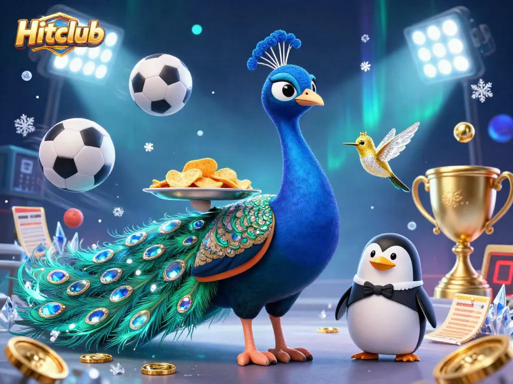 Engage with Hitclub, showcasing a vibrant casino scene filled with dynamic sports betting elements.
