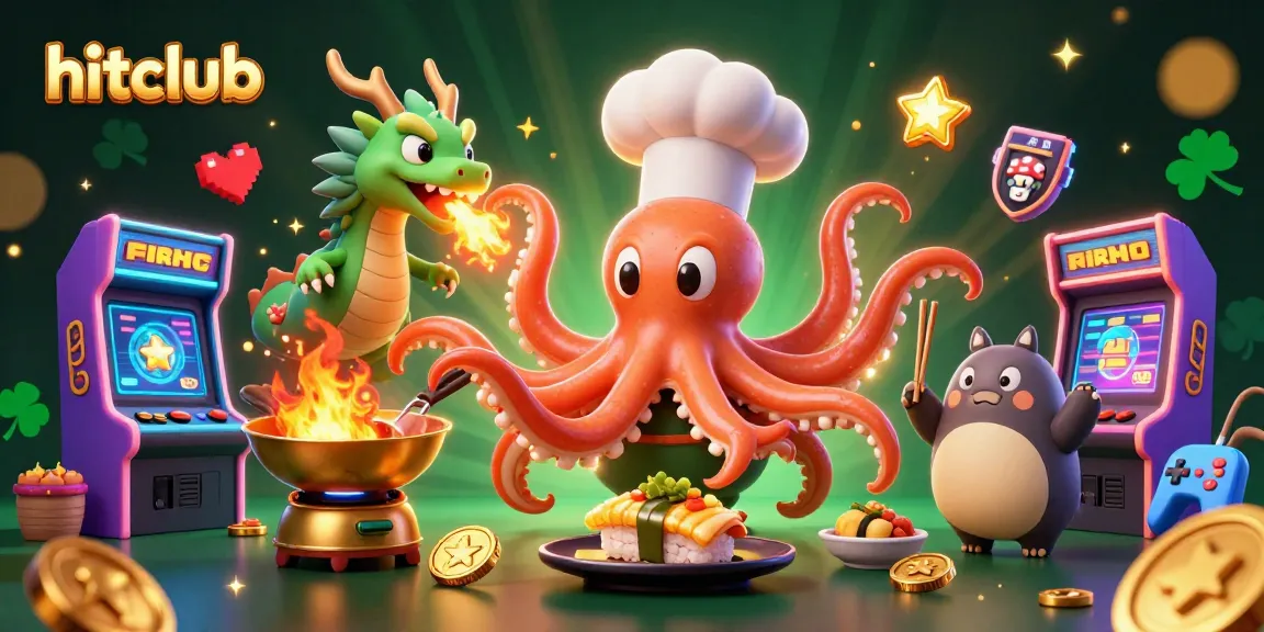 Experience hitclub's vibrant casino atmosphere with dynamic characters and gaming elements.