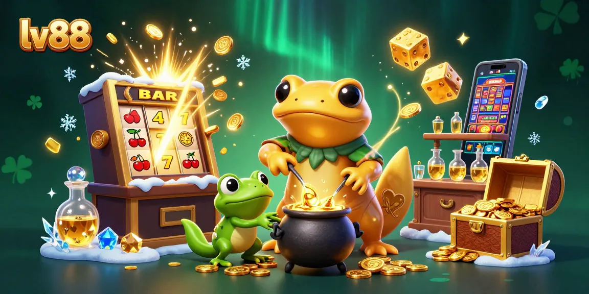 Spin the jackpot at lv88 with an enchanting alchemist and his magical creations!