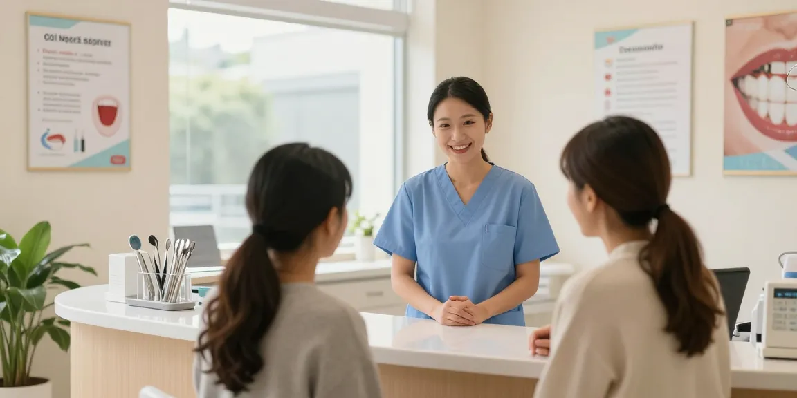 Mondhygiënist Nijmegen verwelkomt een patiënt in een warme en professionele tandartspraktijk.