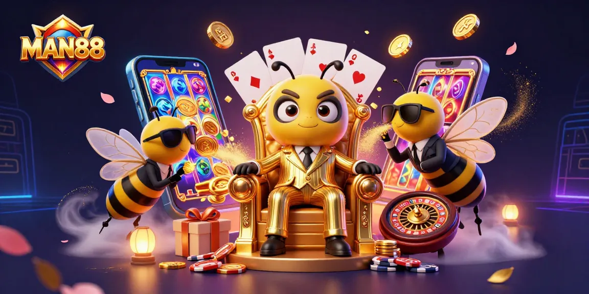 Experience the thrill at MAN88 casino, where vibrant games and dynamic characters come alive!