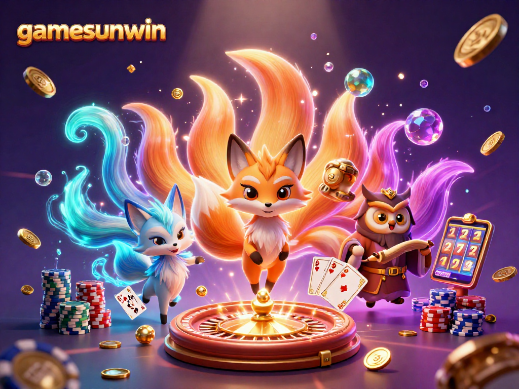 Experience vibrant wins with gamesunwin as coin cascades and slots excite the gaming spirit.