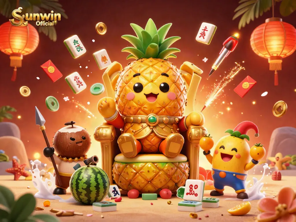 Experience the vibrant gaming scene at Sunwin Official with colorful characters and dynamic elements.
