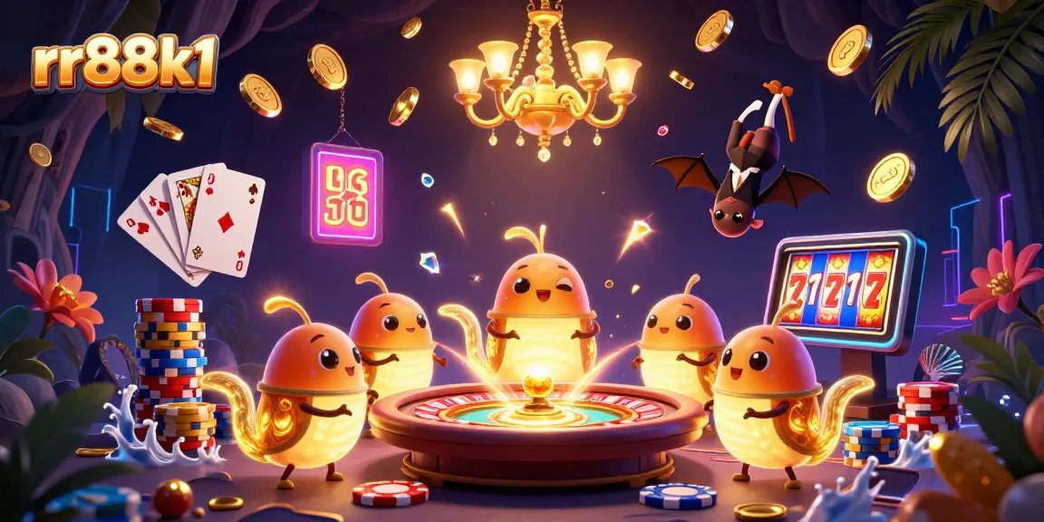 Experience exciting wins at rr88k1 with vibrant casino elements and games lighting up the scene.