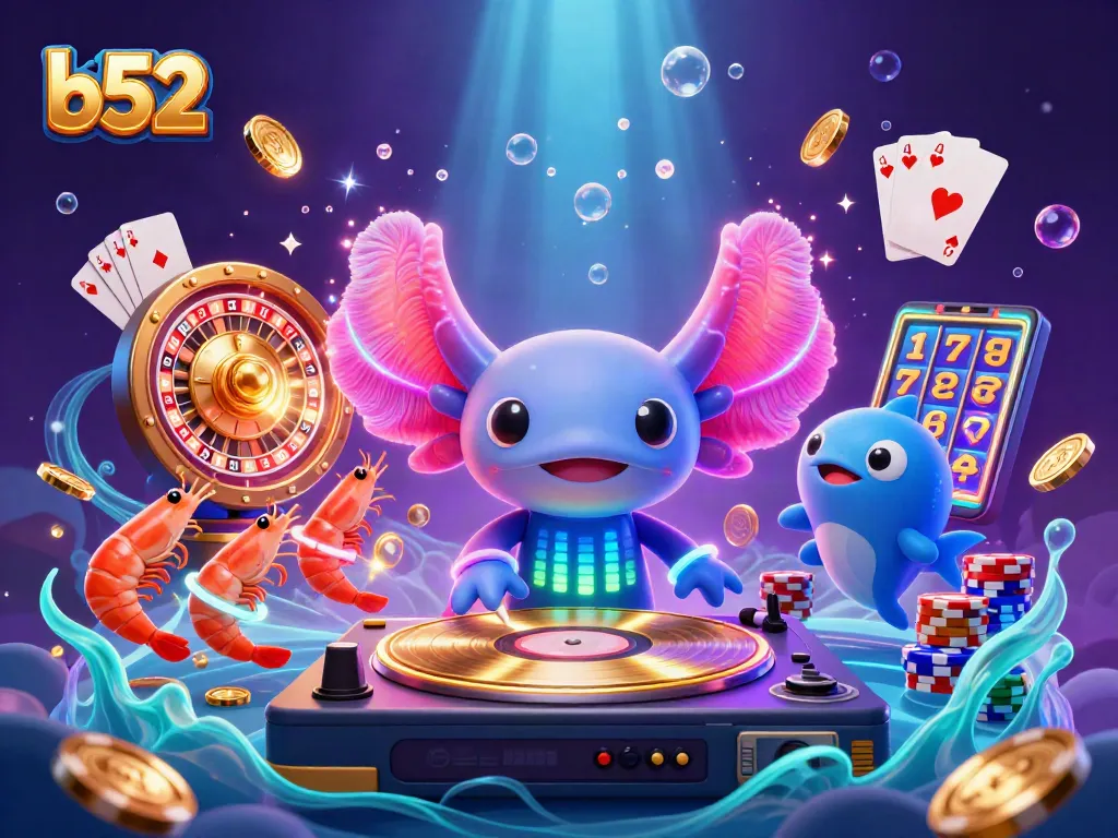 b52 spins golden slots and wins treasures in a vibrant underwater casino world