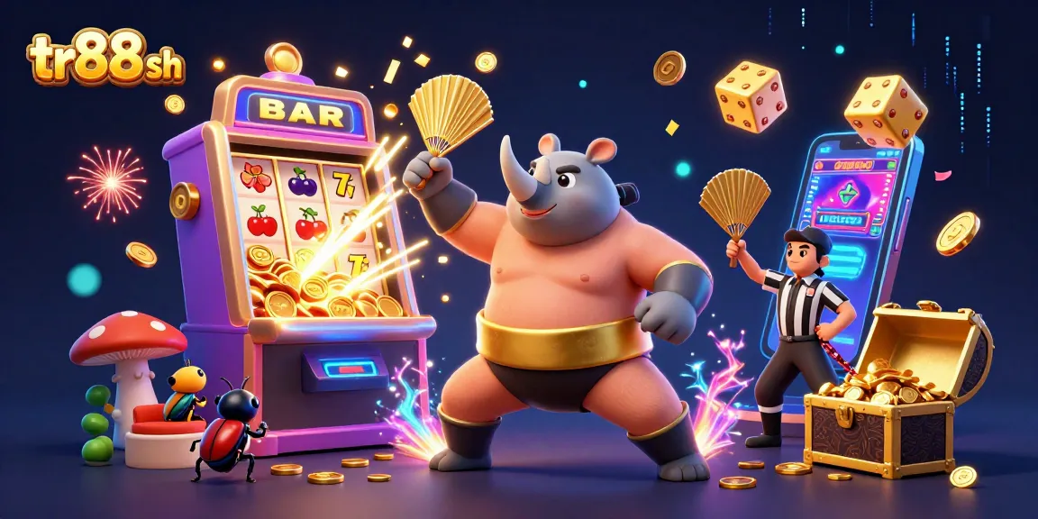 Win big at tr88 sh while enjoying a colorful carnival of slot machines and lively characters.