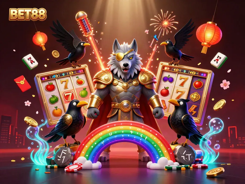BET88 mang đến trải nghiệm chơi slot sống động với hình ảnh huyền bí và nhiều yếu tố may mắn.