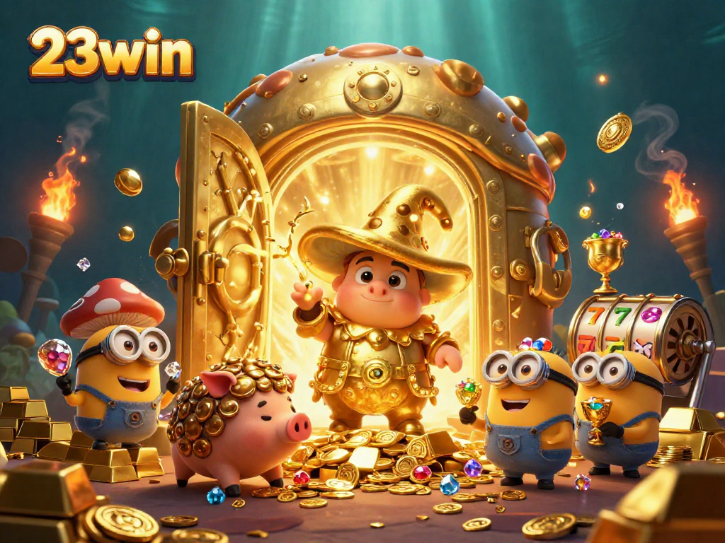 Enjoy thrilling big wins at 23win with magical treasures and vibrant casino elements.