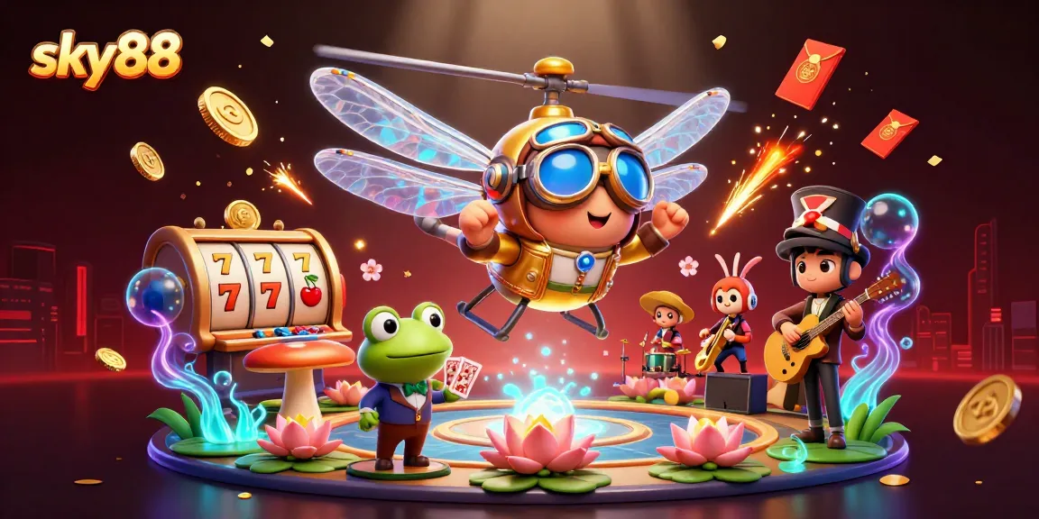 Experience thrilling action at sky88 casino with vibrant slot games and exciting gameplay.