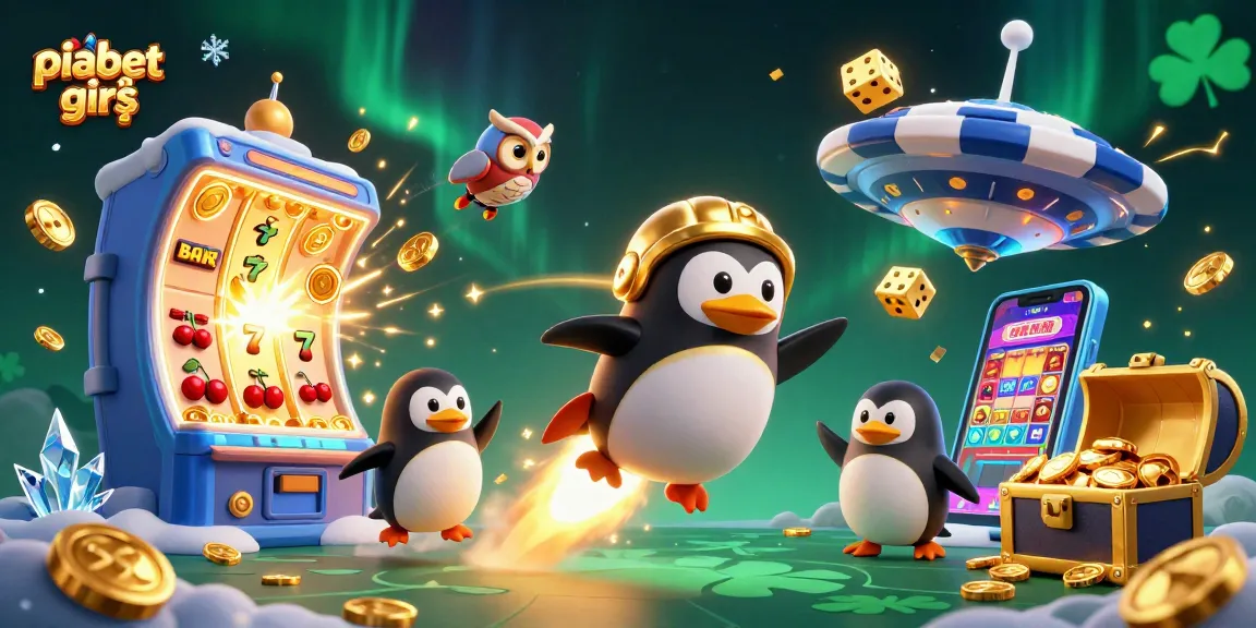 Piabet giriş ile canlı casino deneyimi için 3D illüstrasyon