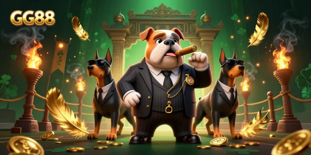 Get ready to win with GG88 in an action-packed casino scene filled with excitement and golden opportunities.