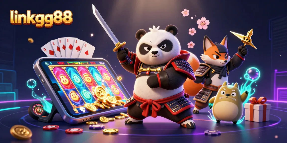 Experience the thrilling world of online gaming with link gg88 featuring dynamic characters and vibrant casino elements.