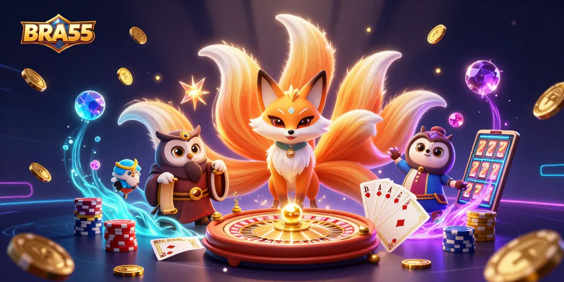 Engage in thrilling gaming experiences at BRA55 featuring stunning visuals and vibrant animations.