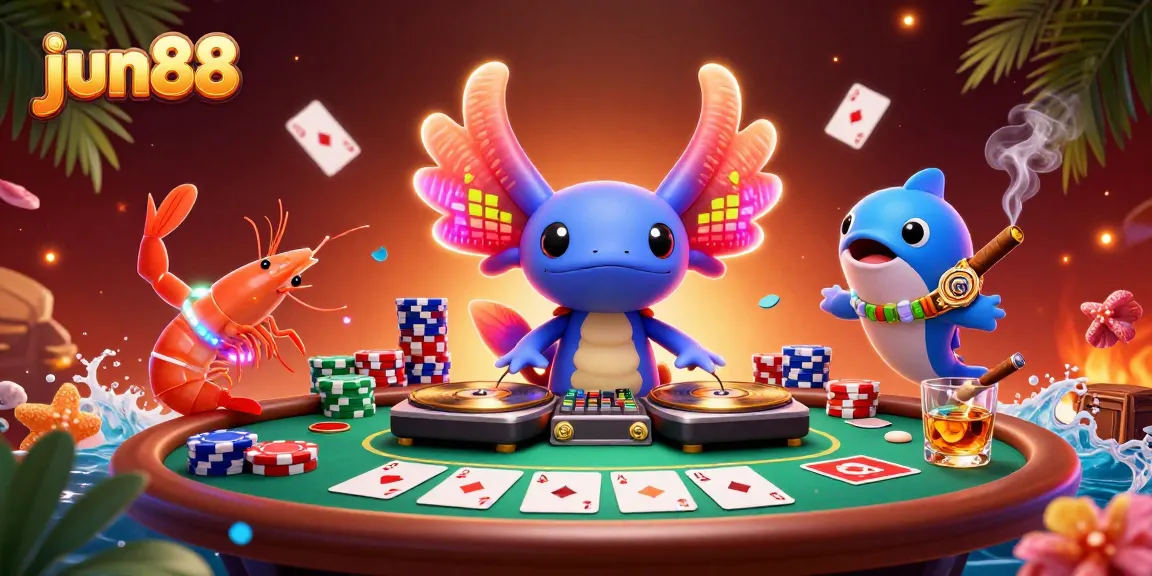 Experience engaging gameplay at jun88 with vibrant 3D characters and dynamic casino elements.