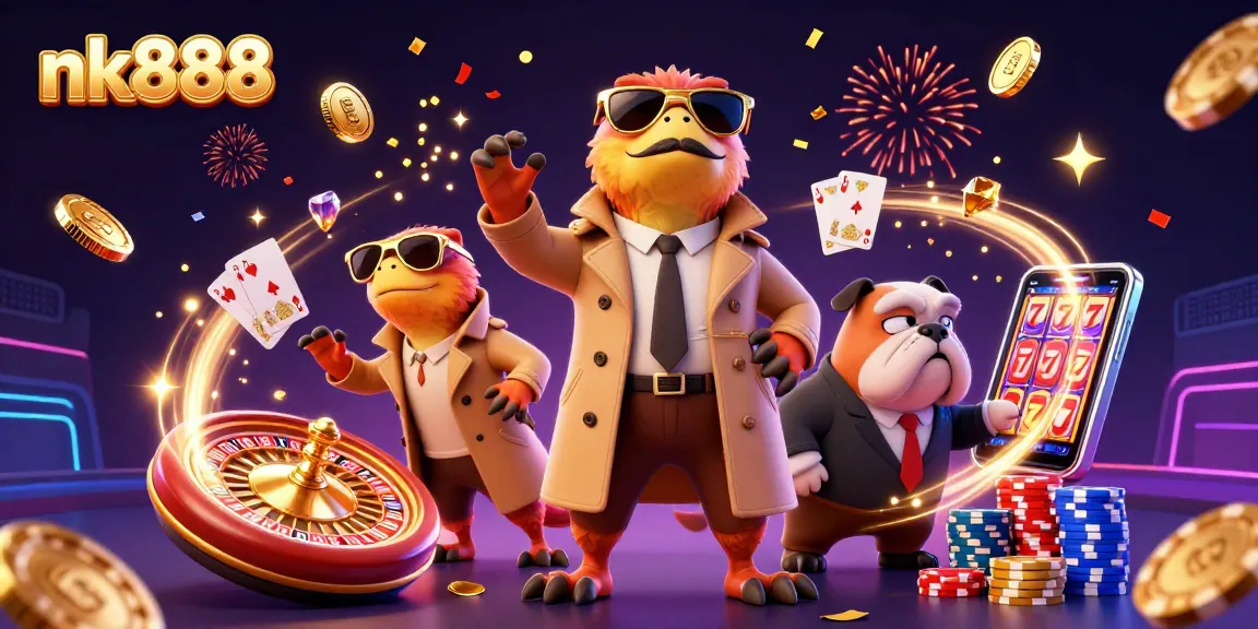 Engage in thrilling gameplay at nk888 with dynamic casino atmosphere and colorful gaming elements.