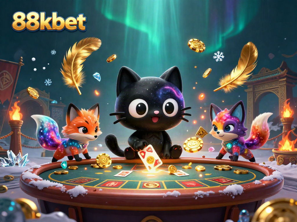 Engage in thrilling gaming experiences at 88kbet with captivating characters and dynamic casino elements.