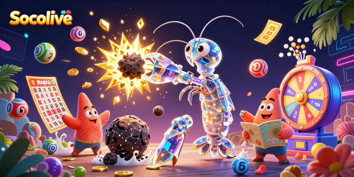 Socolive showcases thrilling dynamic gambling excitement with vibrant visuals and engaging characters.