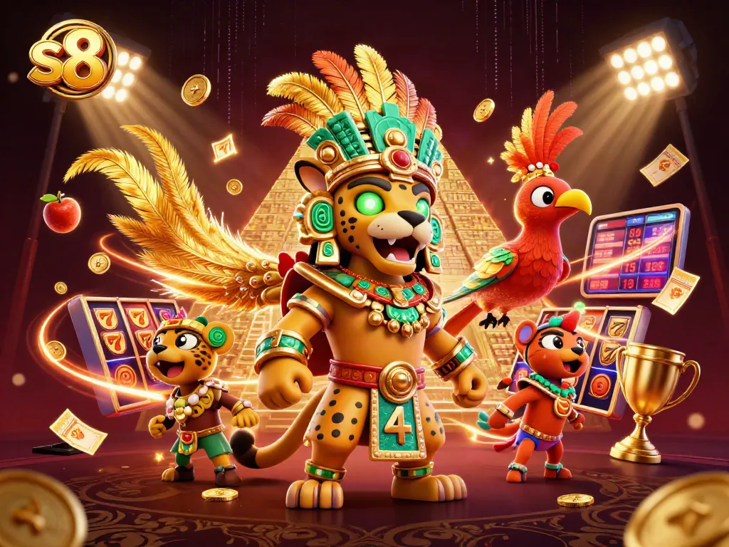 Spin the reels at s8 Casino with vibrant characters, jackpots, and dynamic gaming action.