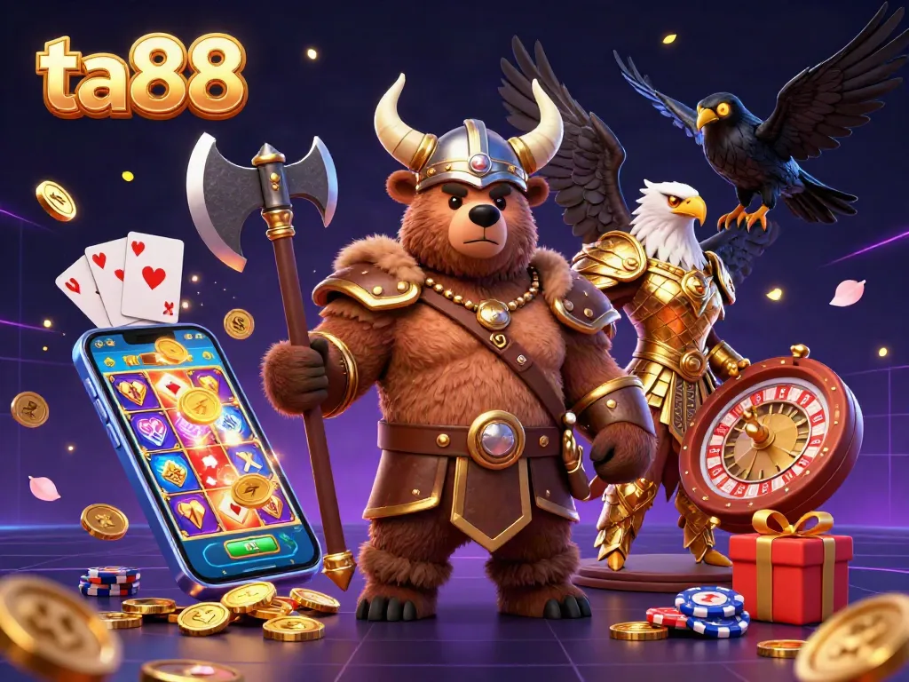 Experience the thrilling ta88 casino adventure with vibrant characters and captivating slot games.