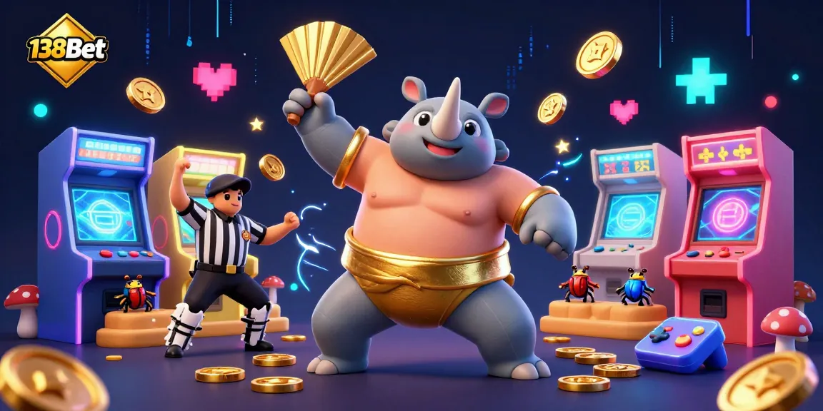 Experience thrilling gameplay with 138Bet's vibrant casino scene featuring dynamic elements and engaging characters.