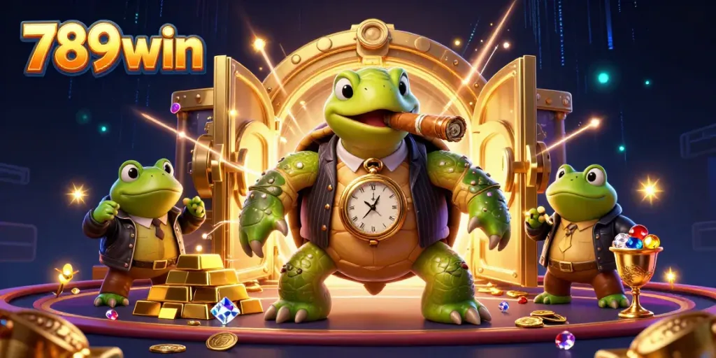 Immerse yourself in the 789win casino world with vibrant characters and treasures.