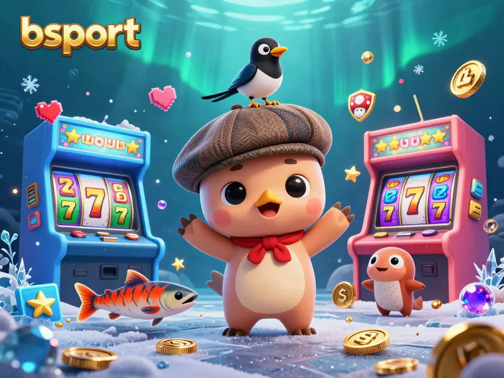 Experience thrilling bets with Bsport as the playful Nessie and her friends enjoy exciting games and vibrant slot reels.