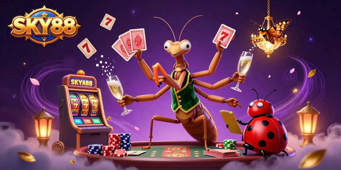 SKY88 invites players to experience thrilling slot games with exciting visuals and vibrant animations.