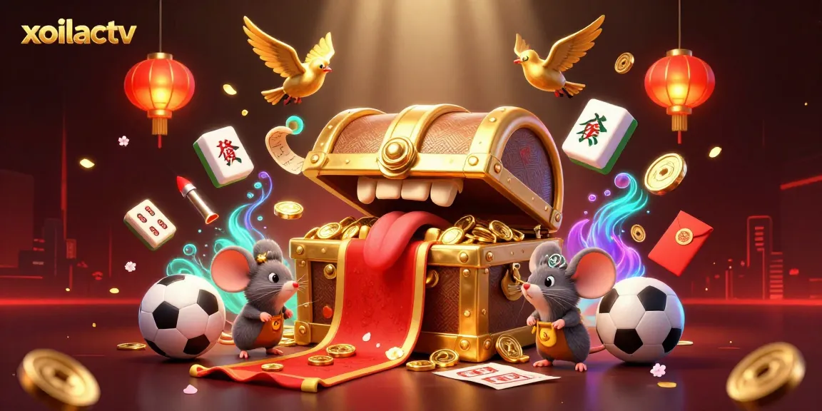 Xoilactv offers an exciting gamble as adventurer mice are drawn to treasures surrounded by sports betting elements.