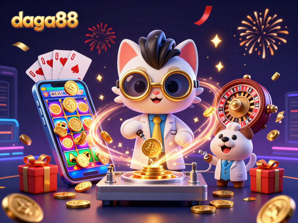Daga88 offers thrilling online cockfighting action with 3D characters and vibrant gaming elements.