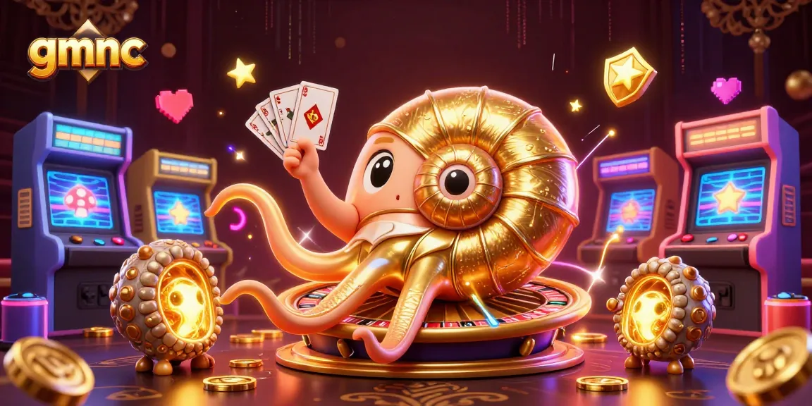 Experience immersive gameplay at gmnc with a giant nautilus roulette wheel, cards, and arcade fun.