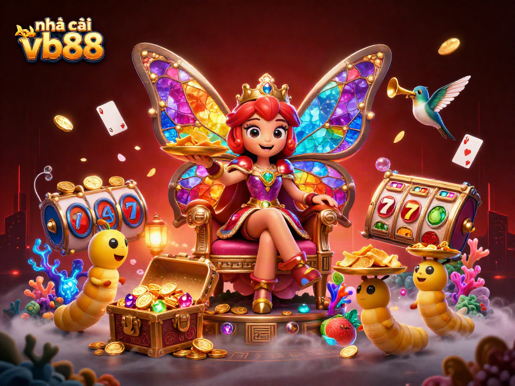 Engage with the vibrant energy of nhà cái vb88 through this ultra-detailed casino scene.