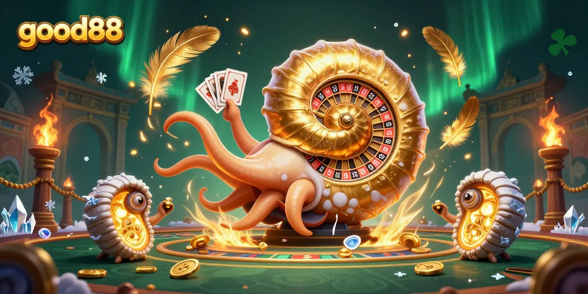 Experience good88 gaming with vibrant 3D characters and dynamic casino elements in action.