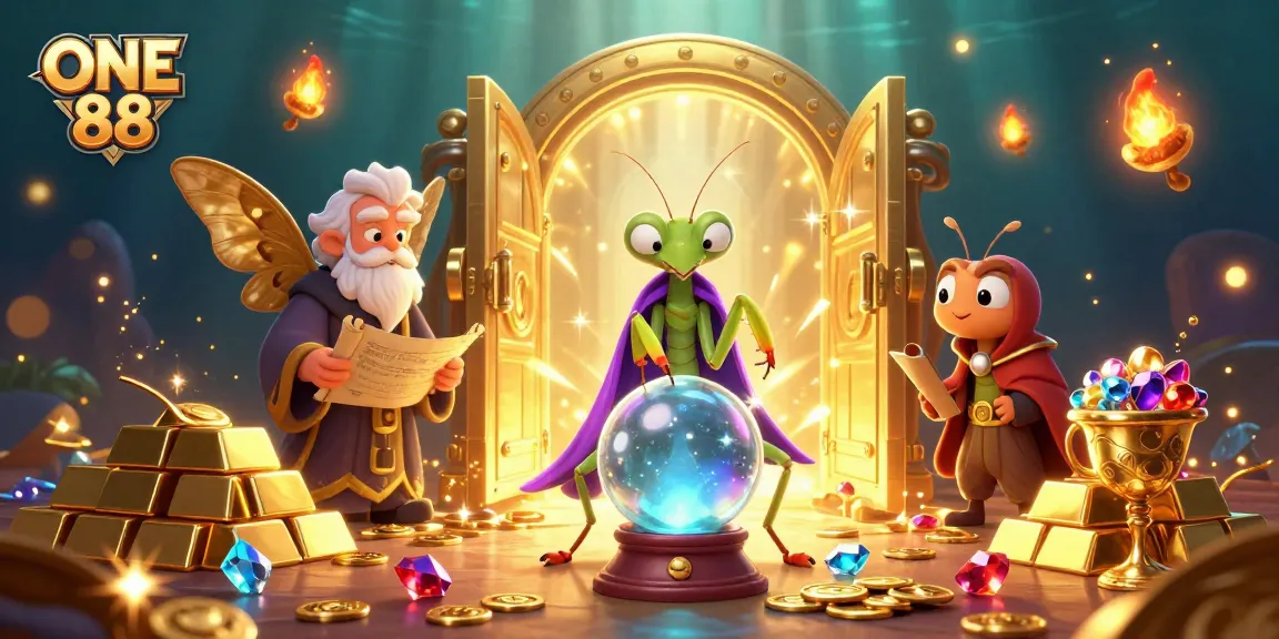 Engage in thrilling games at ONE 88, featuring mystical characters and treasure-filled adventures.