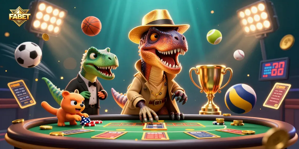 Experience thrilling sports betting with FABET in a vibrant, dynamic casino scene