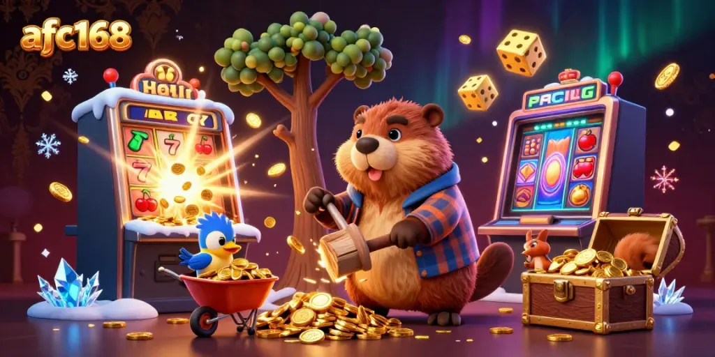 Experience winning thrills at afc168 with a colorful casino adventure filled with lucky symbols and treasures.