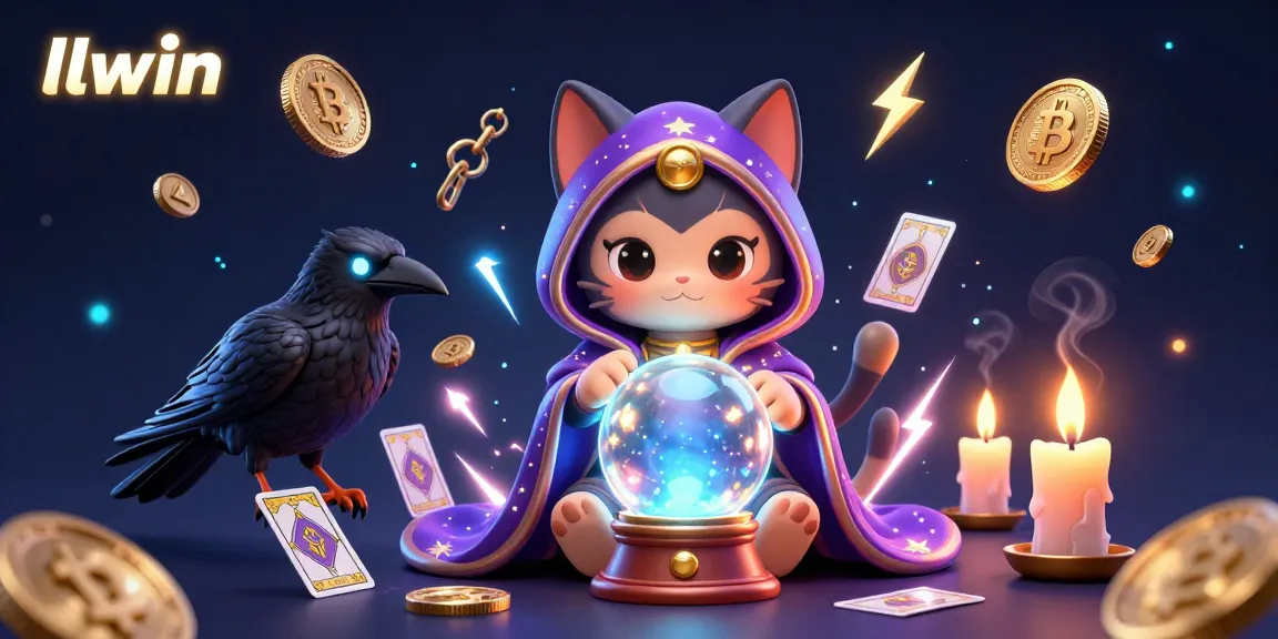 Experience the excitement at llwin with mystical characters and vibrant casino elements.