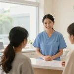 Mondhygiënist Nijmegen verwelkomt een patiënt in een warme en professionele tandartspraktijk.